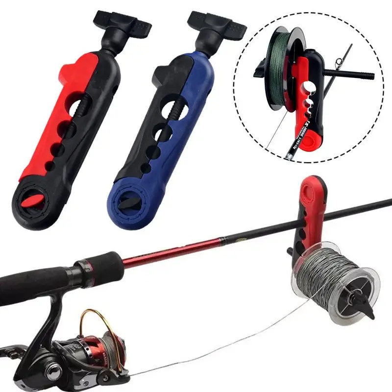 Spincast Reel - Przenośny nawijak do żyłki, uchwyt na