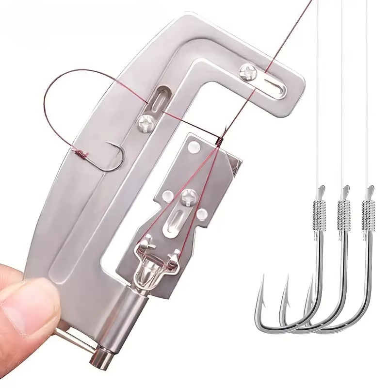 Baitcasting Reel - Półautomatyczne narzędzie do wiązania haczyków wędkarskich